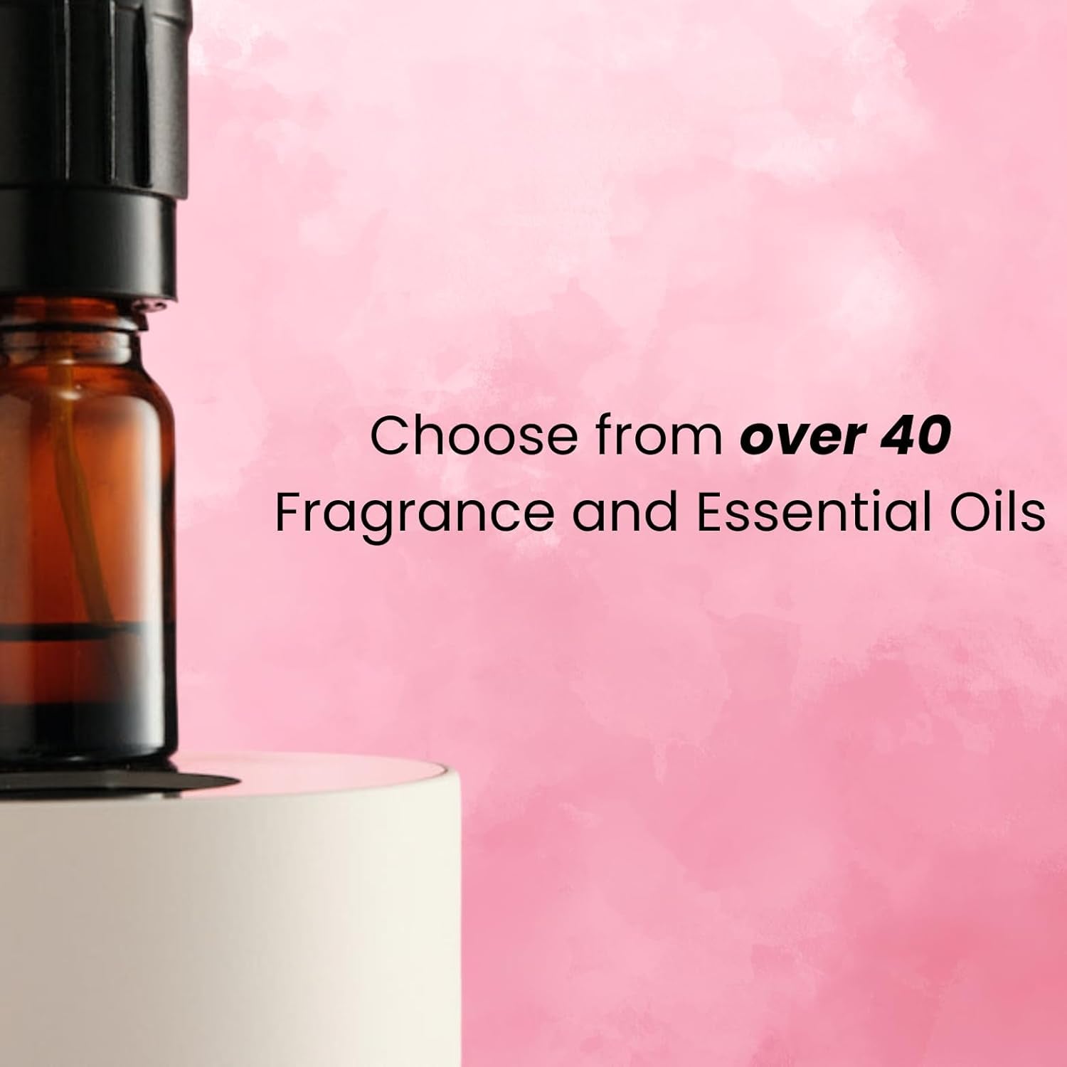 Elevate Your Space with the Waterless Halo Home Diffuser – Pure Essential Oil Aromatherapy, USB Rechargeable & Portable in Elegant White