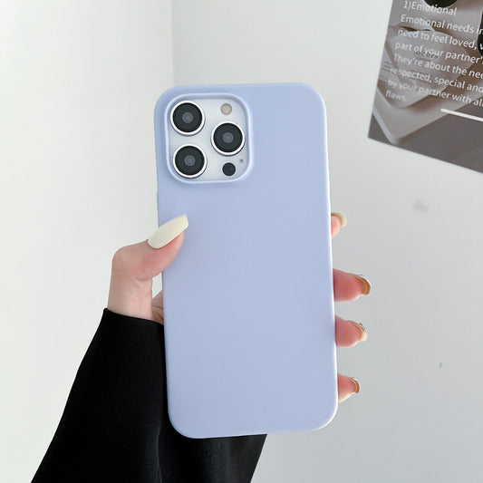 Stylish Shockproof Silicone Case for iPhone 11, 12, 13, 14, 15, 16 Pro Max, XS, XR - Ultra Slim & Lightweight Protection